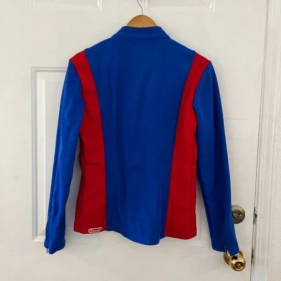 Vintage 90's Rare Brunik By AB Sport Men's Red/Blue Racing Jacket Sz 52 - Picture 5 of 15